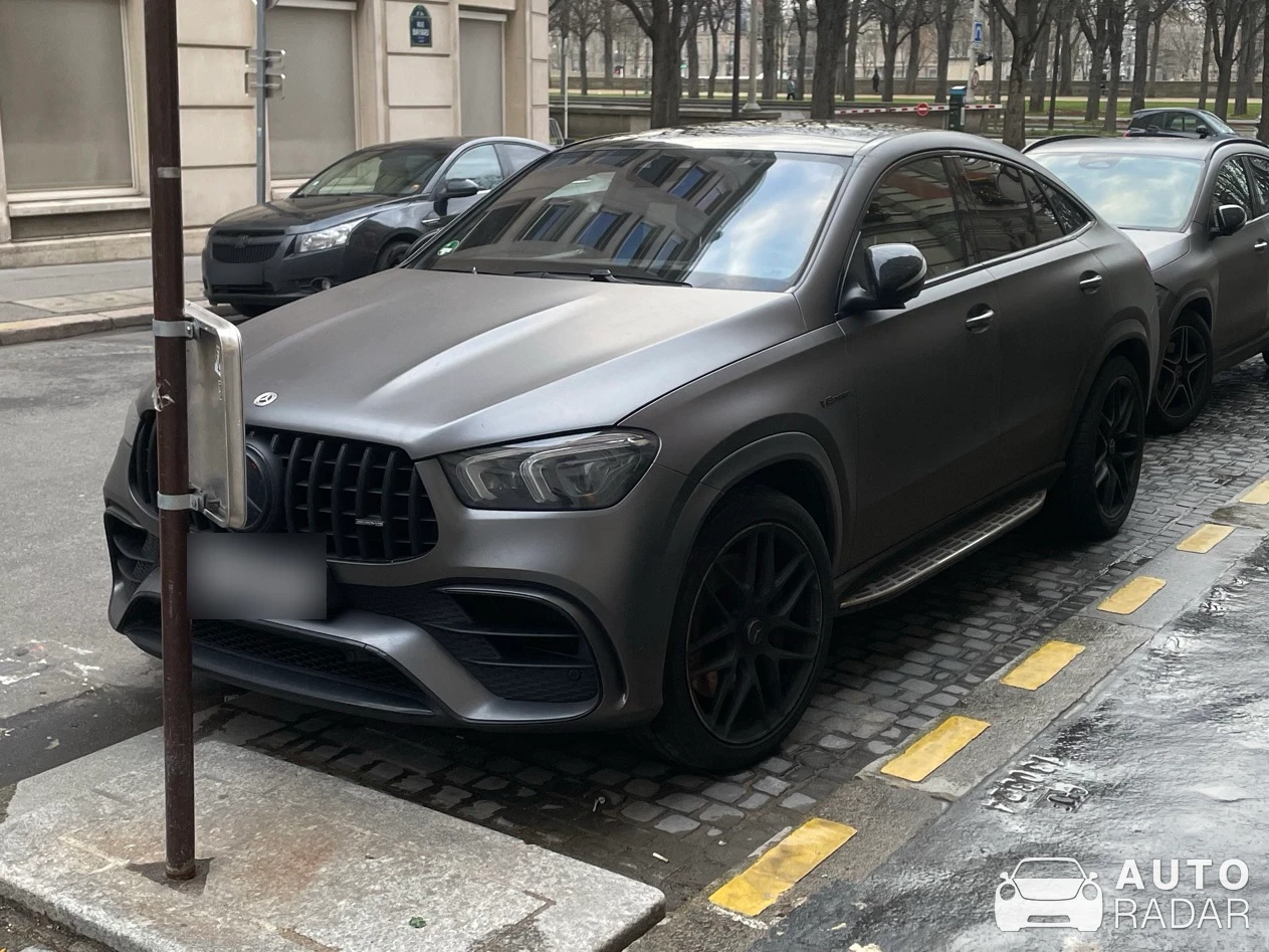 Mercedes-AMG GLE 63 S Coupé C167 spotted in Paris, France