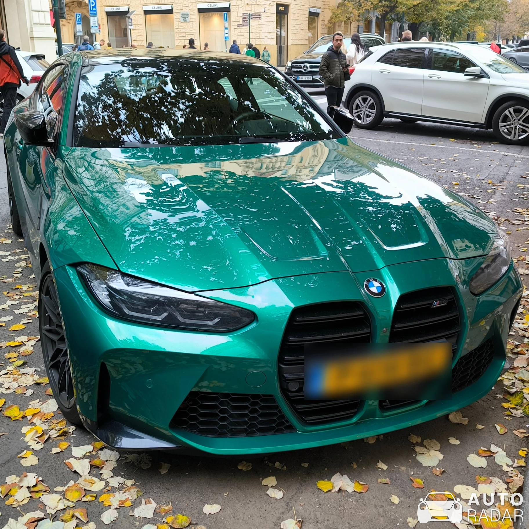 BMW M4 G82 Coupé Competition spotted in Praha 1, Czechia