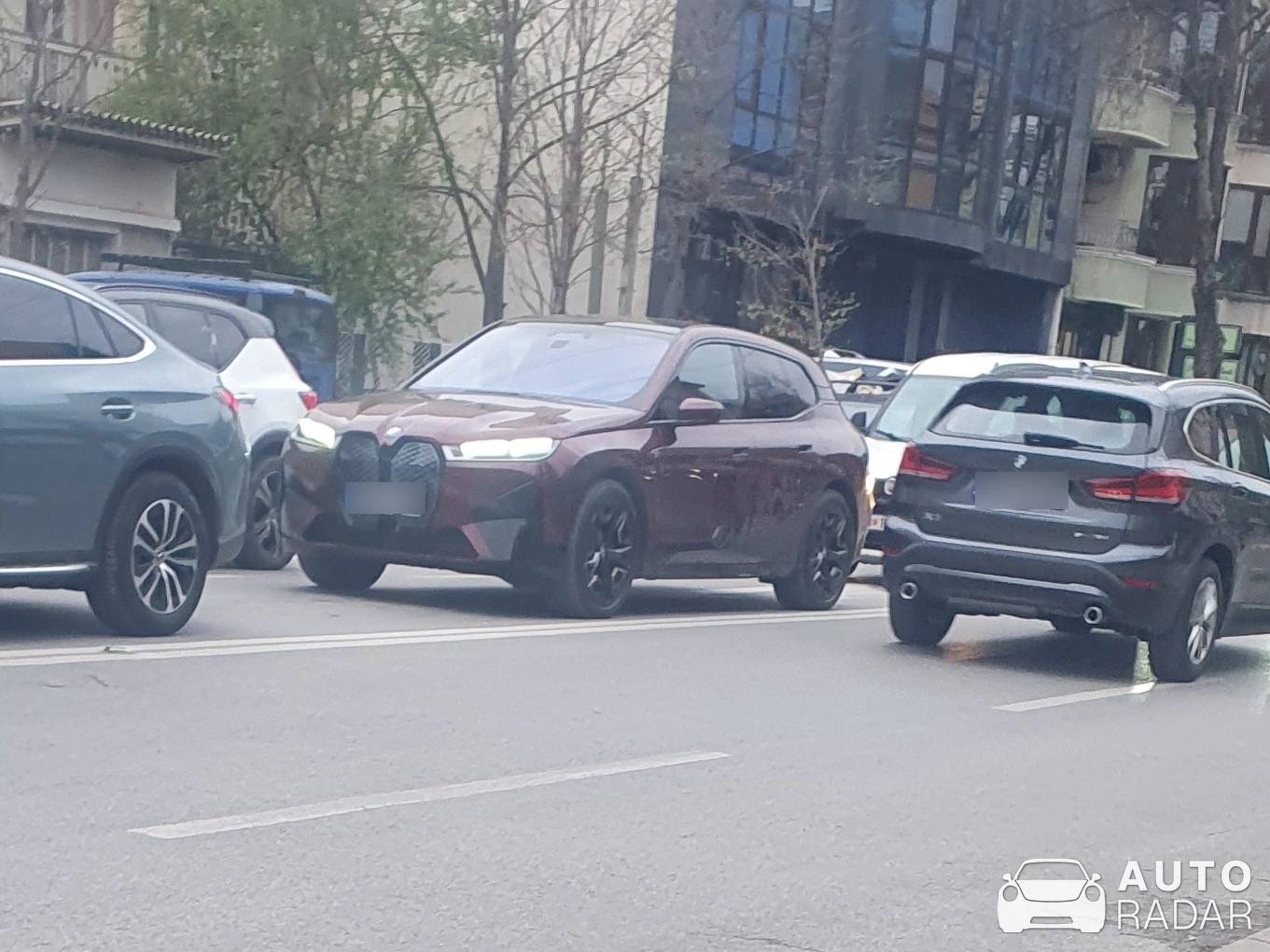 BMW iX i20 spotted in Skopje