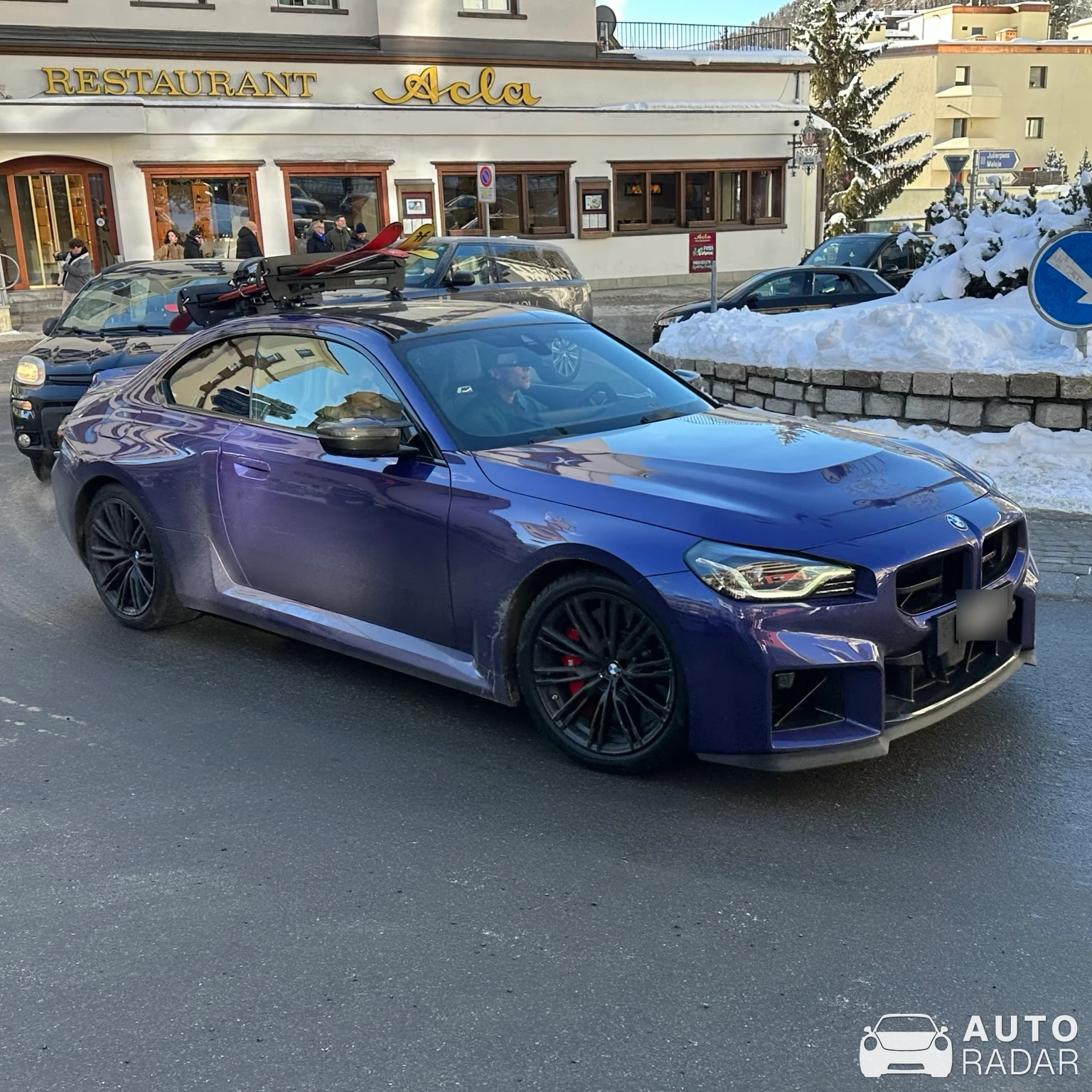 BMW M2 G87 CS spotted in Sankt Moritz, Schweiz