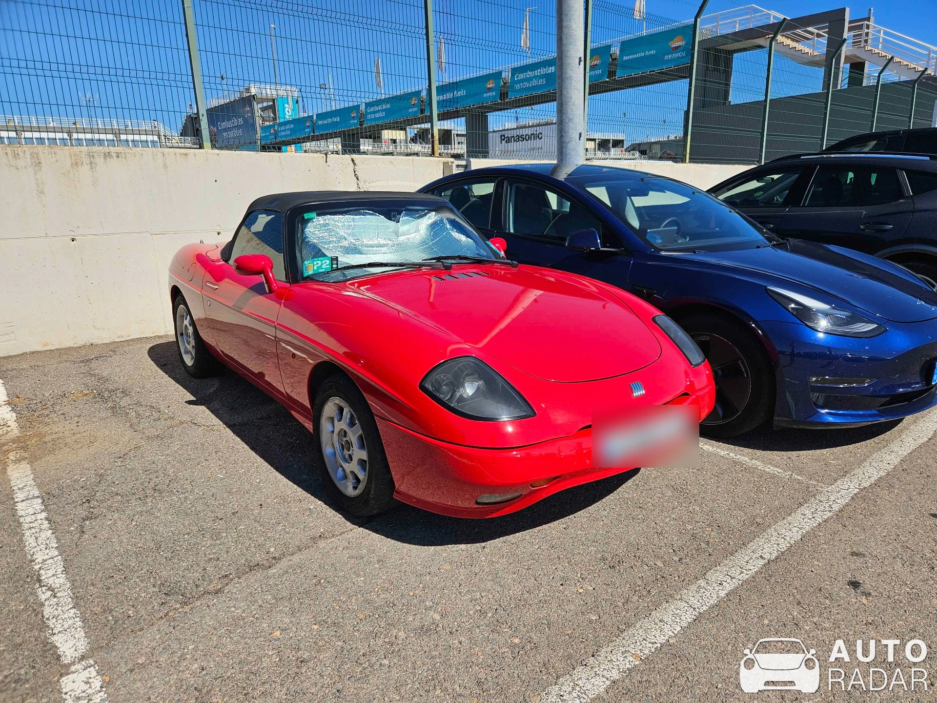 Fiat Barchetta spotted in Cheste, Spain