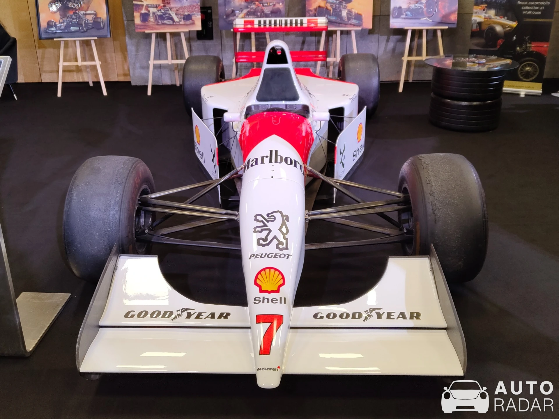 McLaren MP4/9 spotted in Monaco