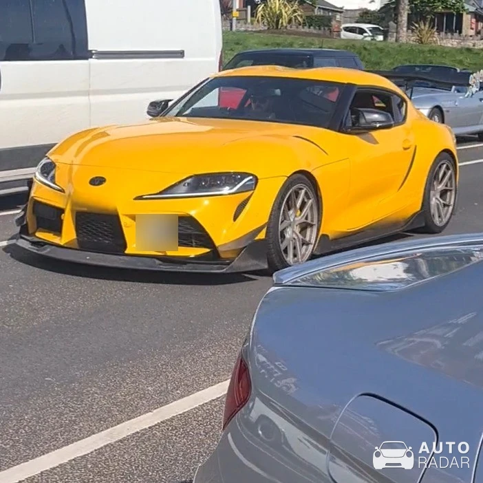 Toyota GR Supra A90 spotted in Rhos on Sea, United Kingdom