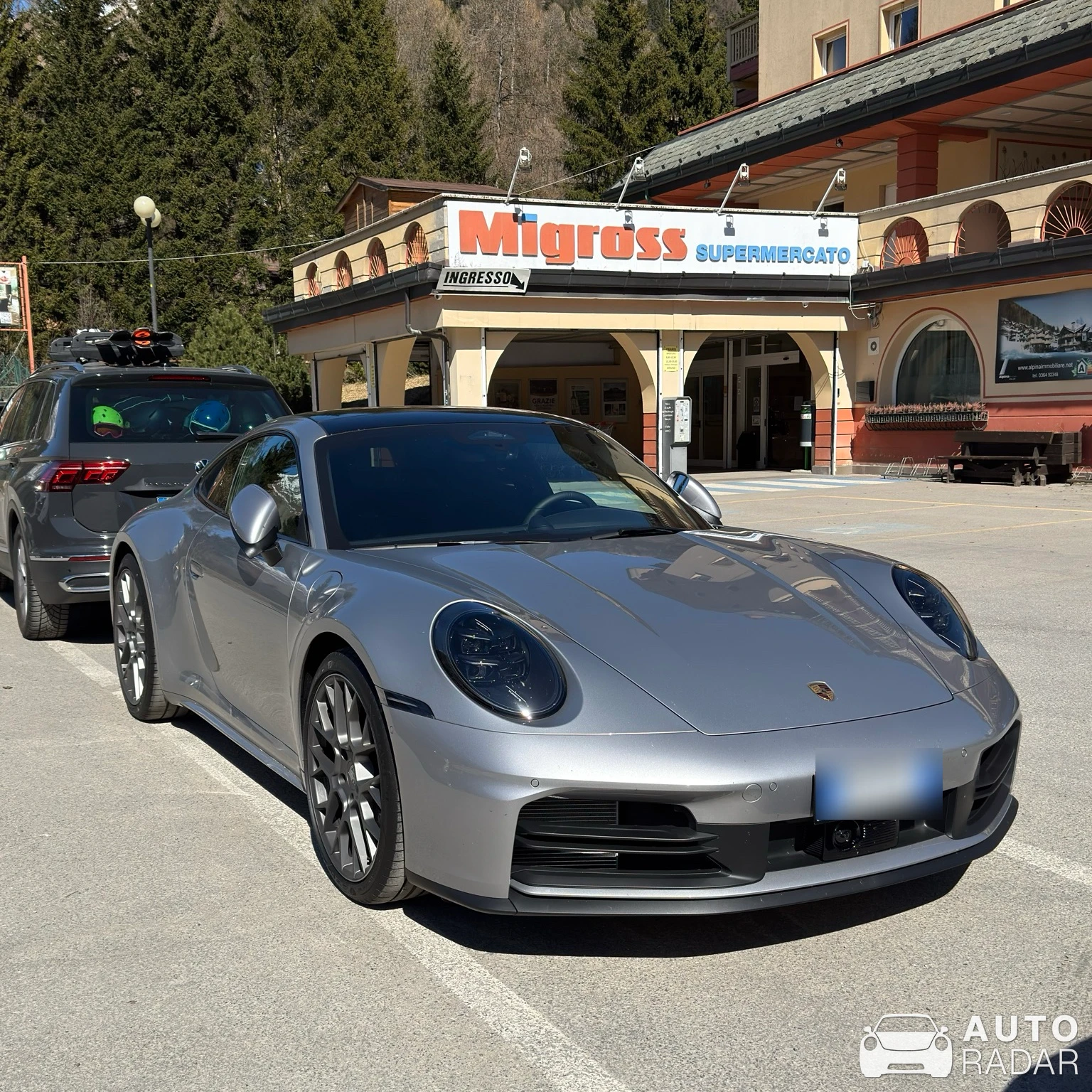 Porsche 992 Carrera S MkII spotted in Ponte di Legno