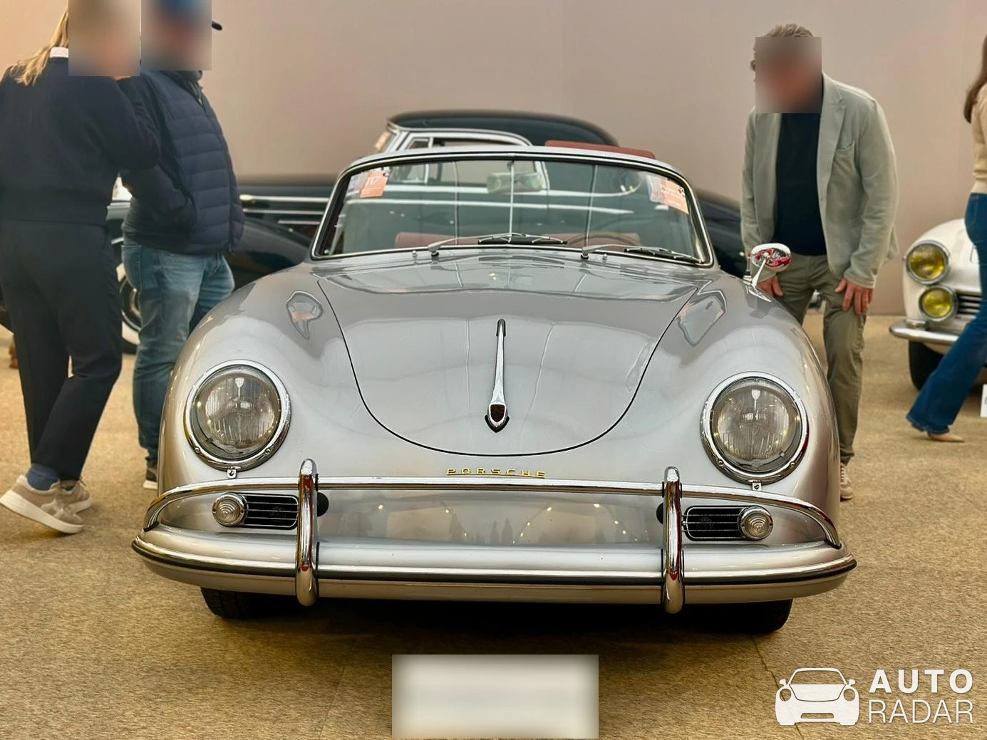Porsche 356 1600 Super 90 spotted in Knokke-Heist