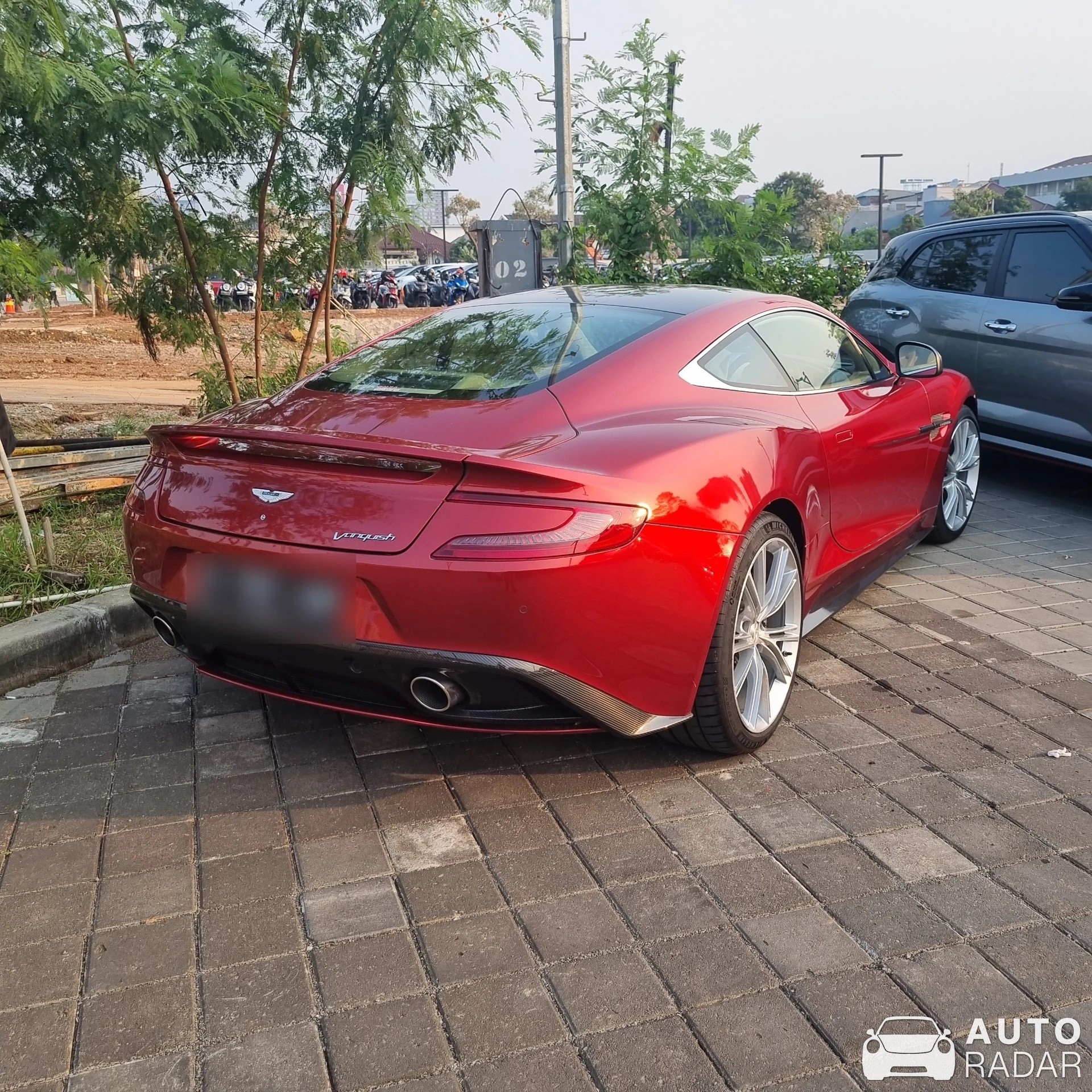 Aston Martin Vanquish spotted in South Jakarta City, Indonesia