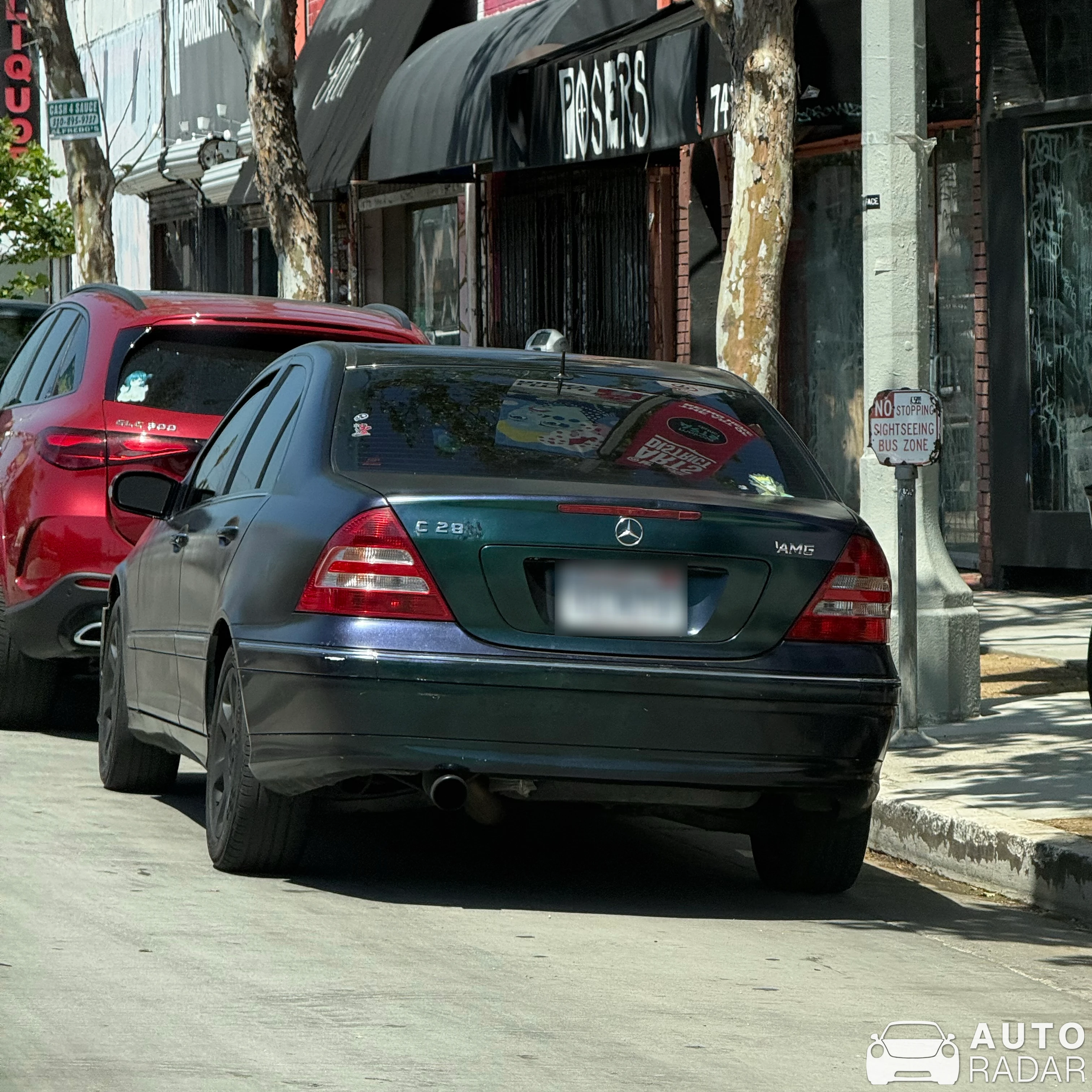 Mercedes-Benz C-Klasse W203 spotted in Los Angeles