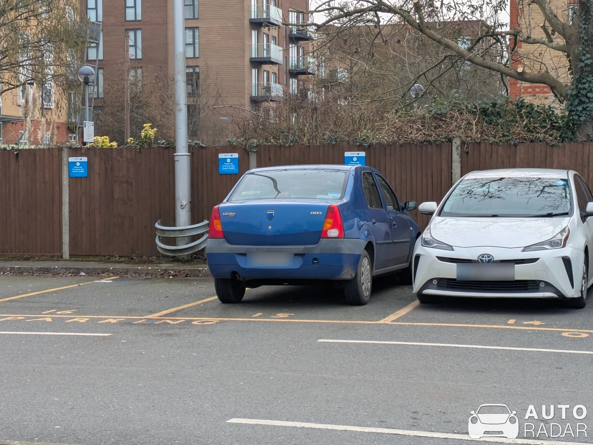 Dacia Logan spotted in Borehamwood
