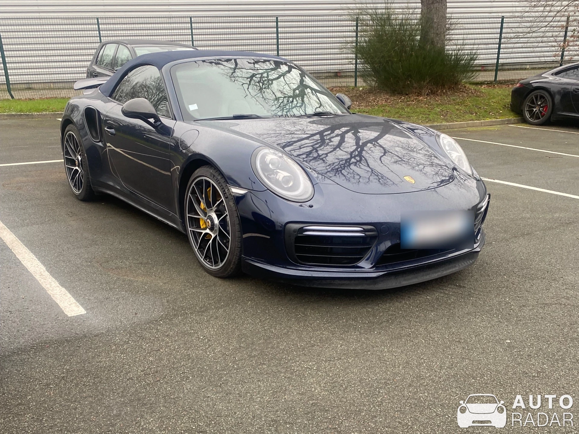 Porsche 991 Turbo S Cabriolet MkII spotted in Beaucouzé, France
