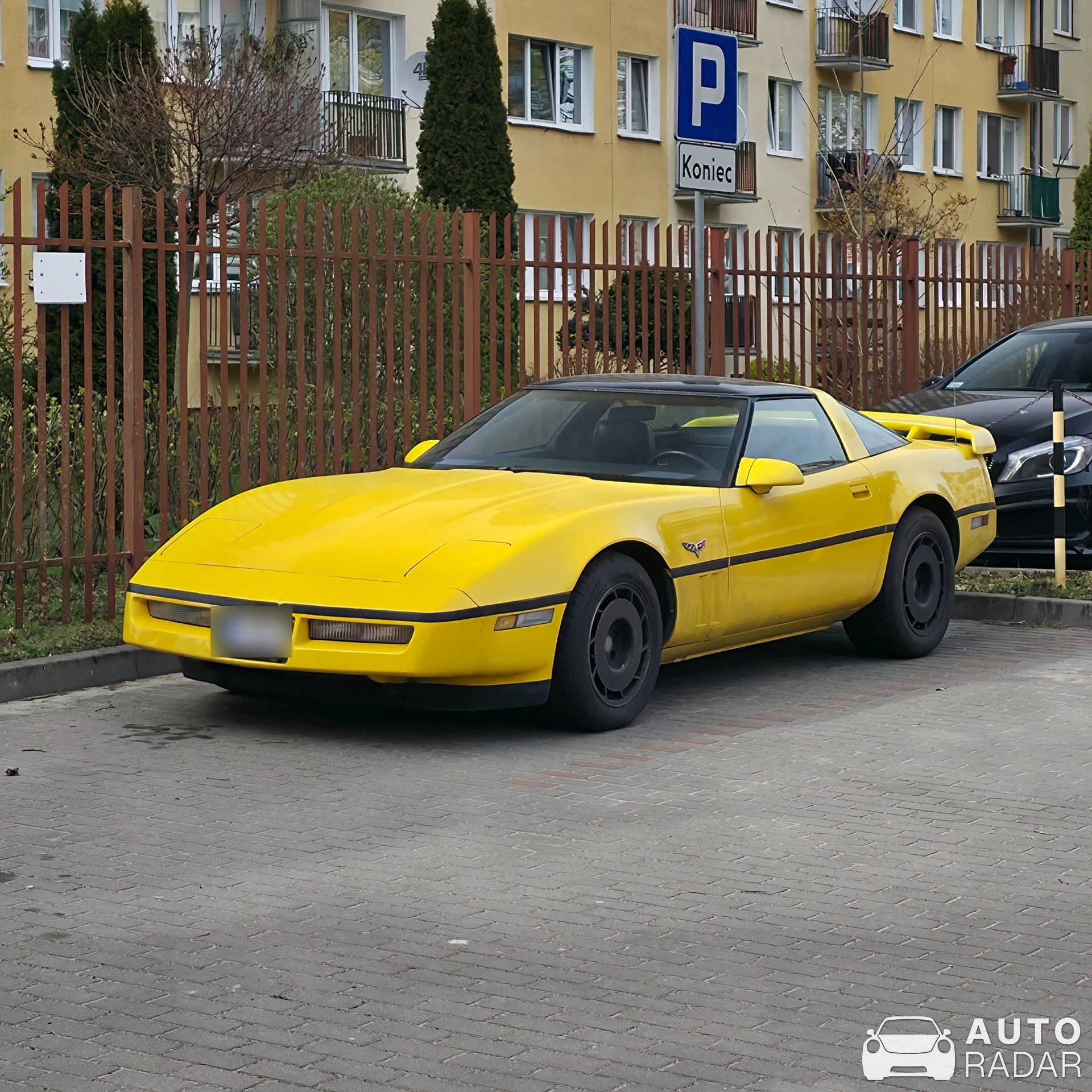 Chevrolet Corvette C4 spotted in Włocławek