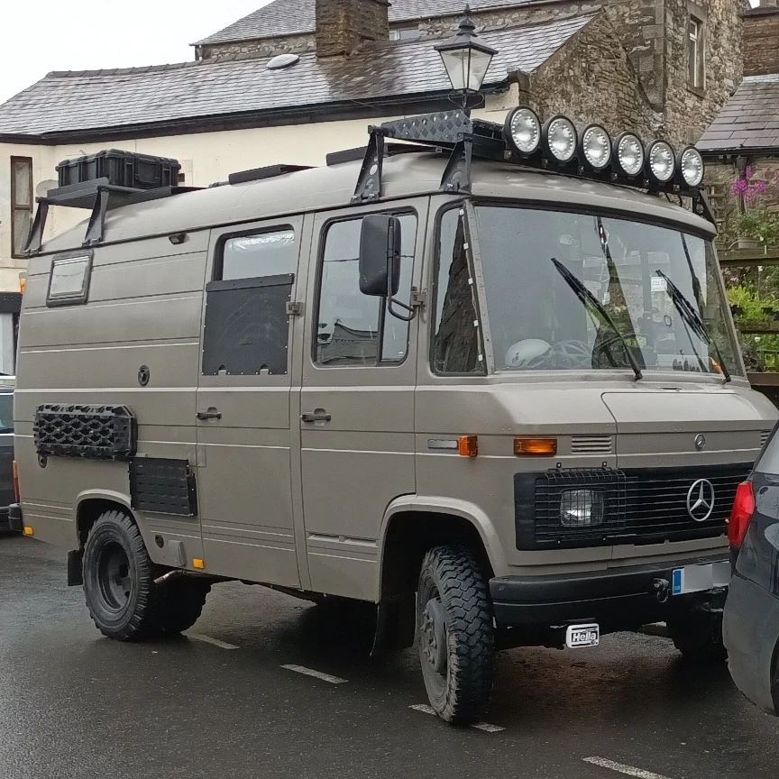 Mercedes-Benz T2 spotted in Ingleton