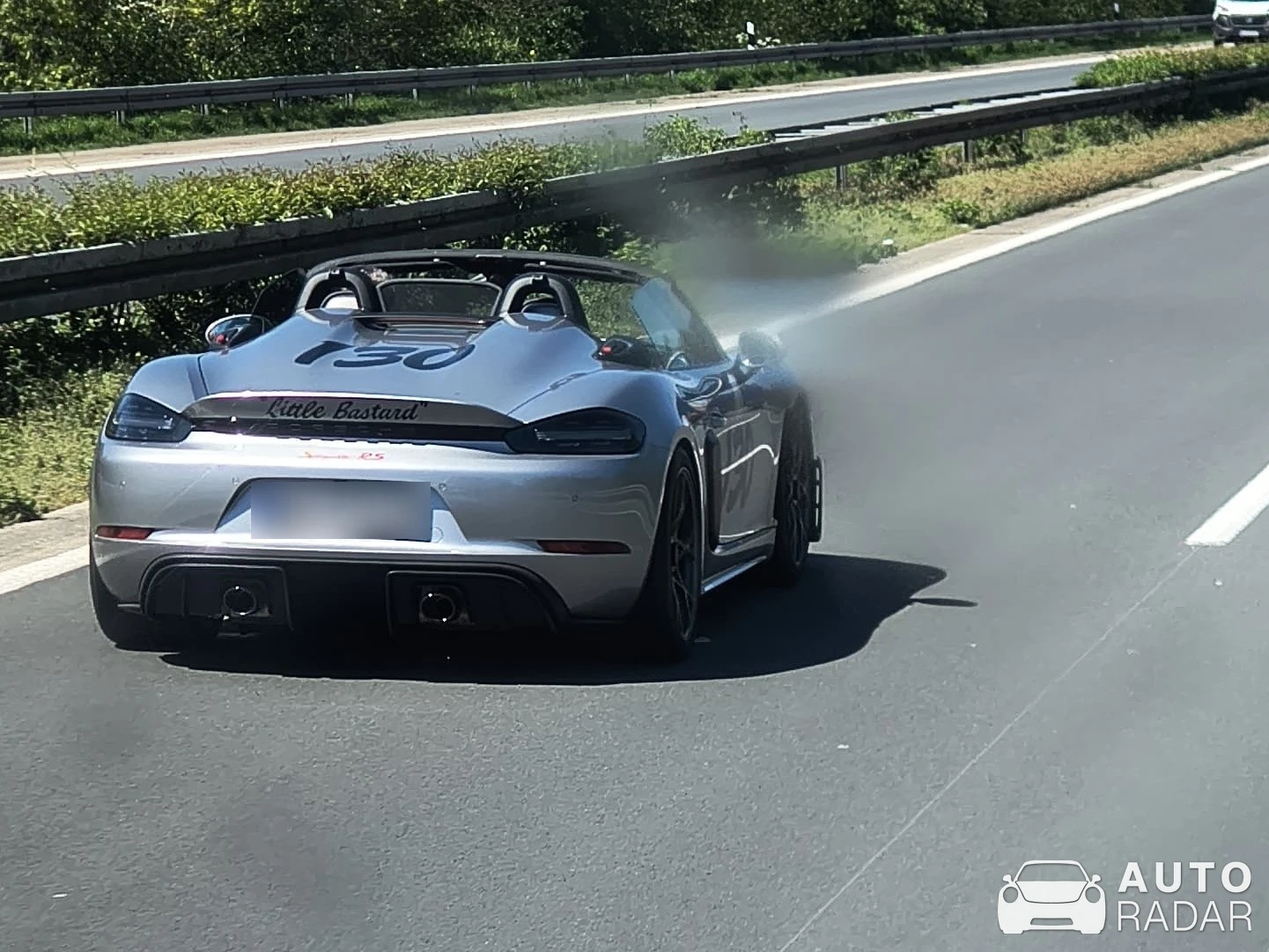 Porsche 718 Spyder RS spotted in Leipzig