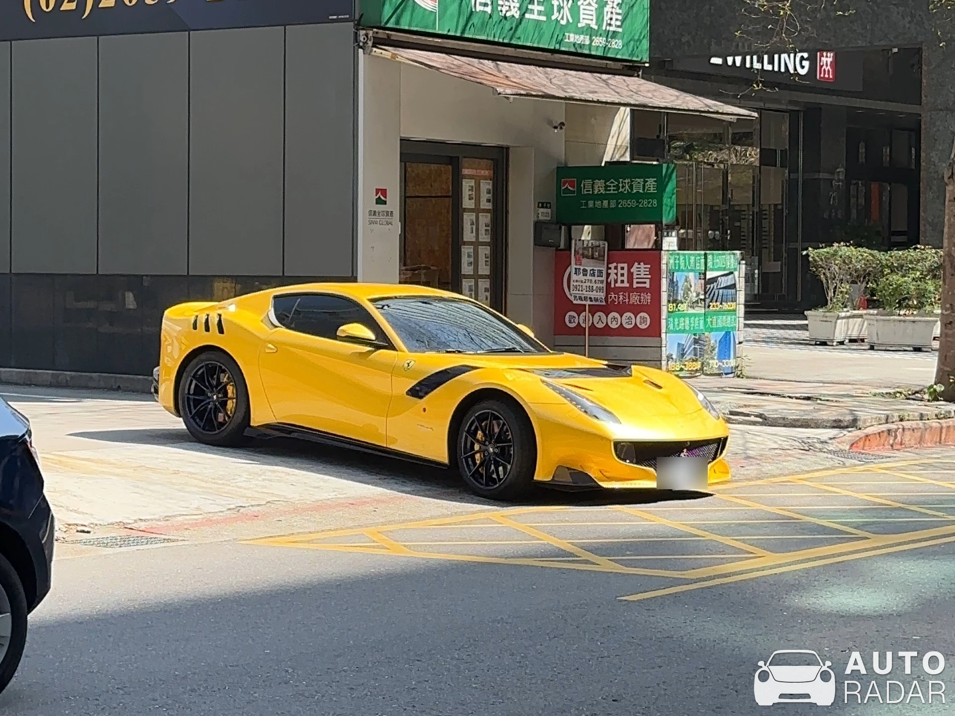 Ferrari F12tdf spotted in Neihu District, Taiwan