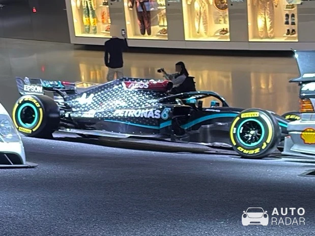Mercedes-AMG F1 W11 EQ Performance spotted in Stuttgart