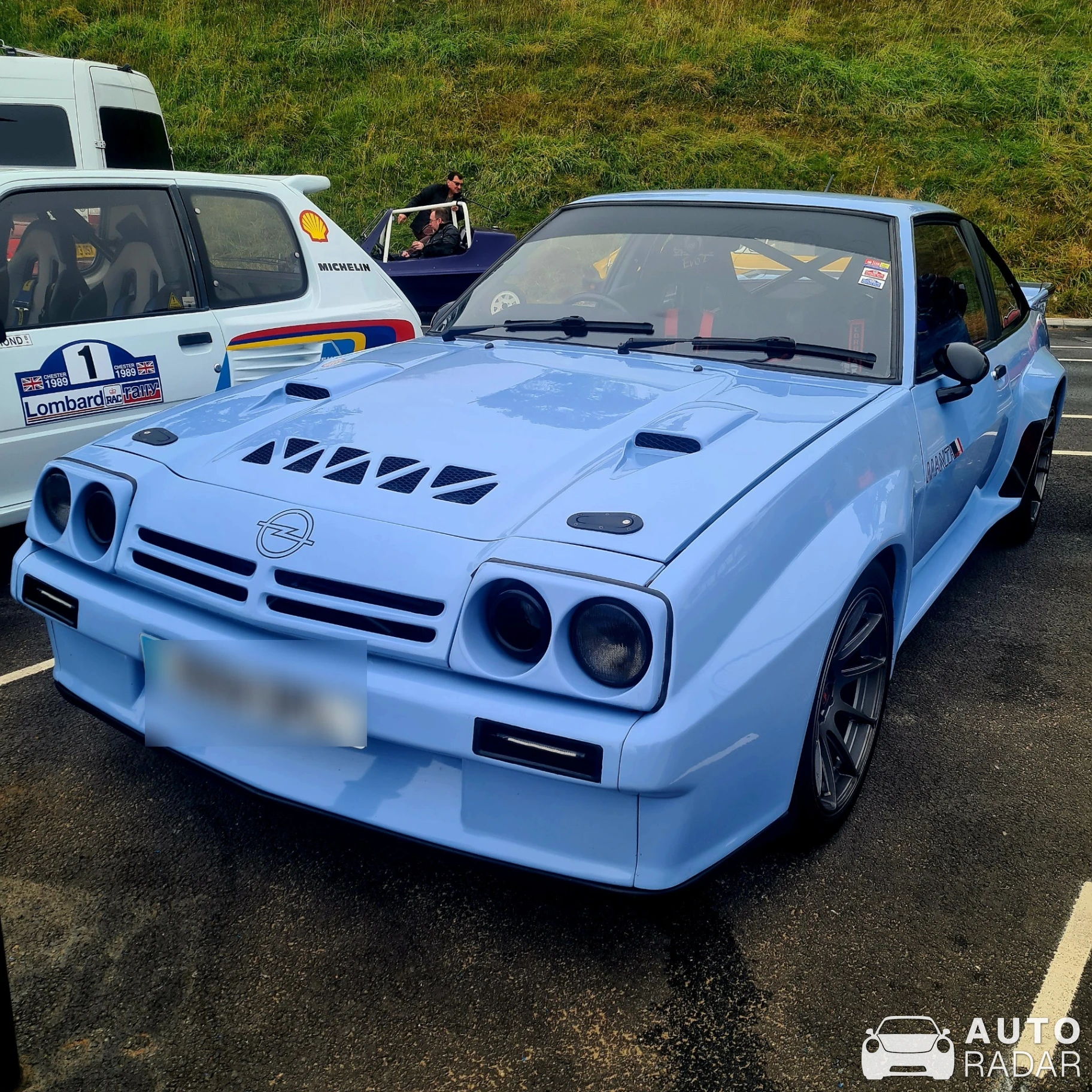 Opel Manta spotted in Rhos on Sea, United Kingdom