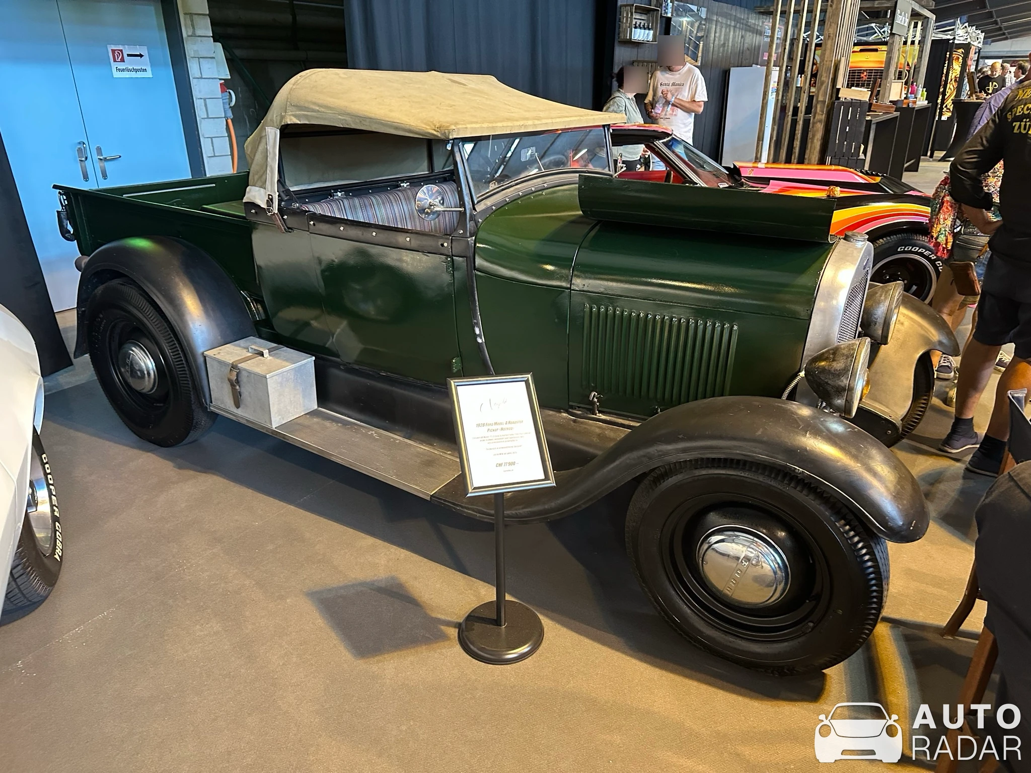 Ford Model A Pickup spotted in Luzern