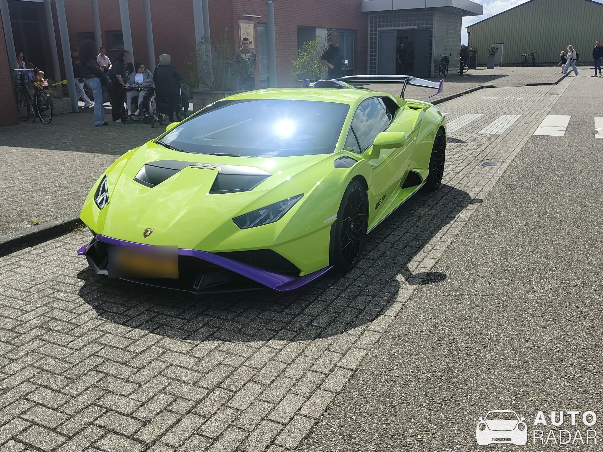 Lamborghini Huracán LP640-2 STO spotted in Boxmeer