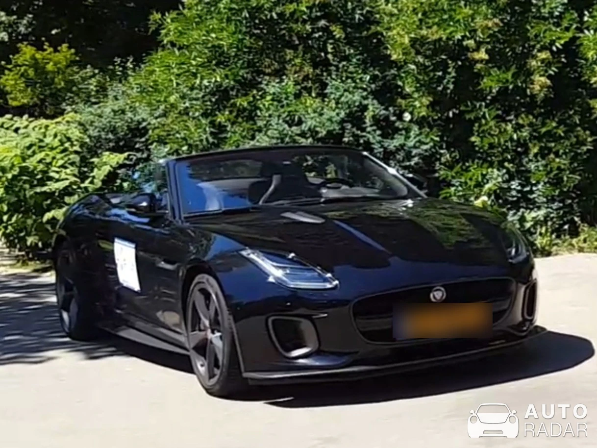 Jaguar F-Type 400 Sport Convertible spotted in Rotterdam