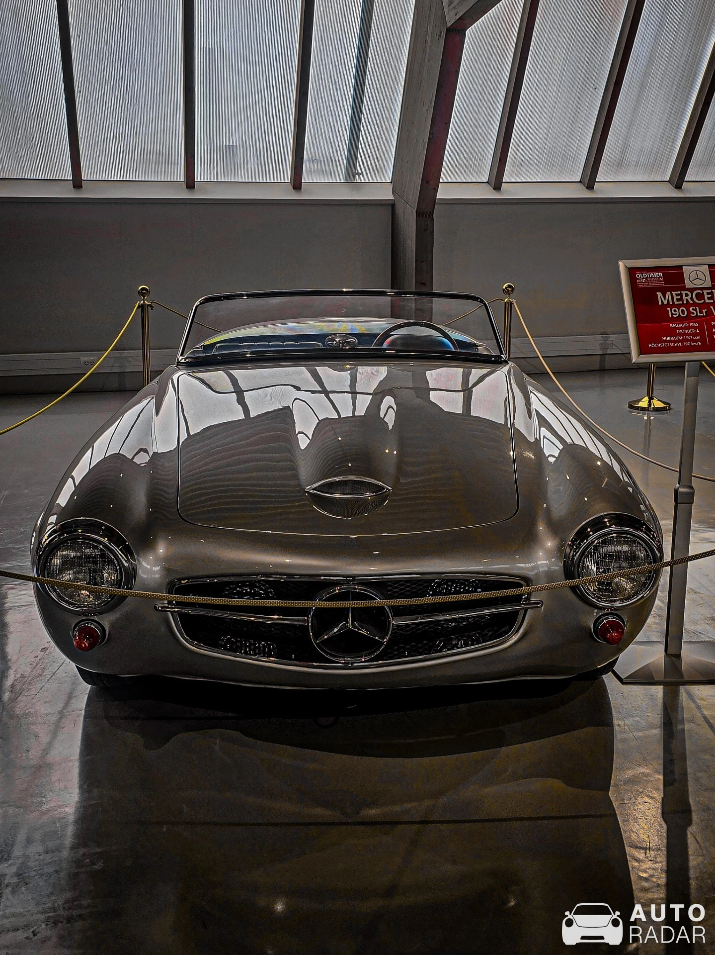 Mercedes-Benz 190 SLR spotted in Vienna