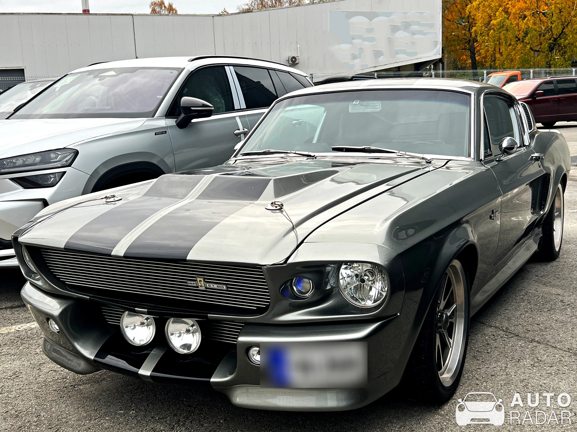 Ford Mustang Shelby G.T. 500 spotted in Tallinn, Estonia