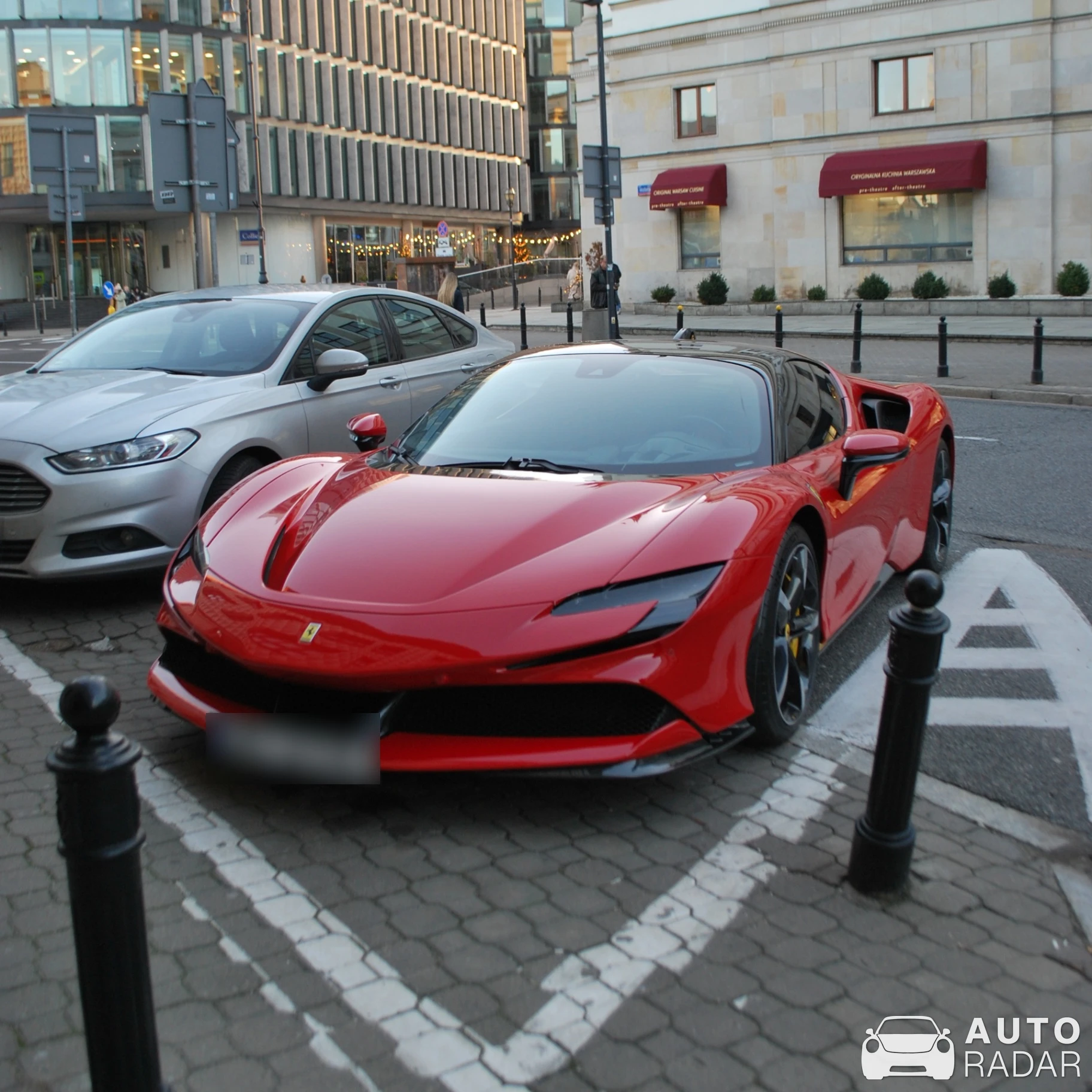 Ferrari SF90 Stradale spotted in Warszawa, Poland