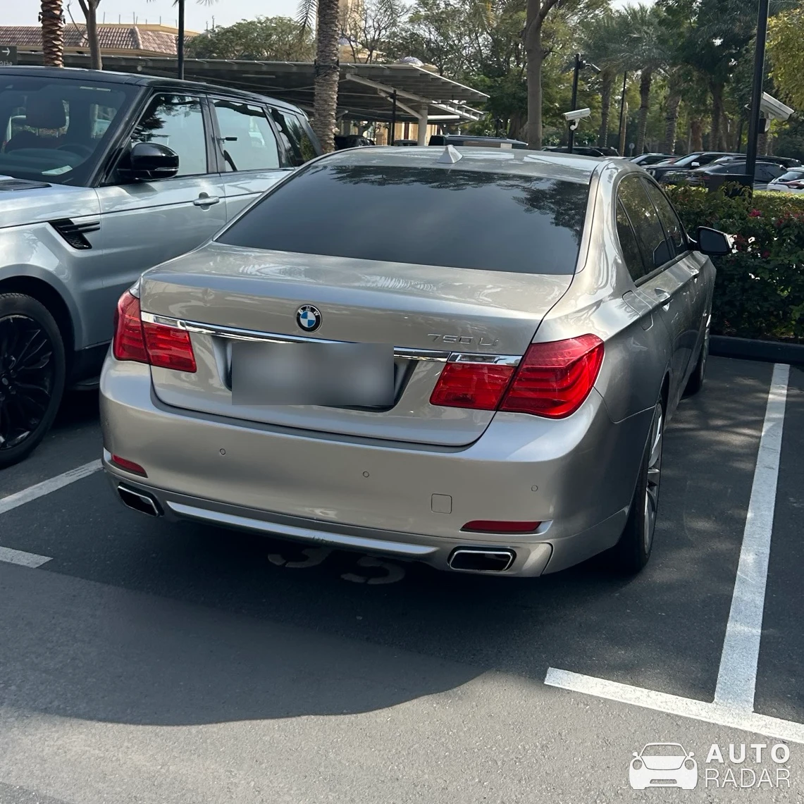 BMW 740 Li spotted in Dubai