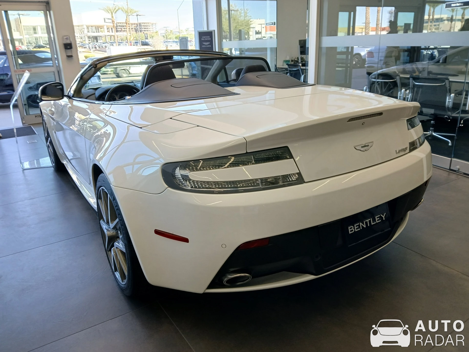 Aston Martin V8 Vantage Roadster spotted in Phoenix, United States