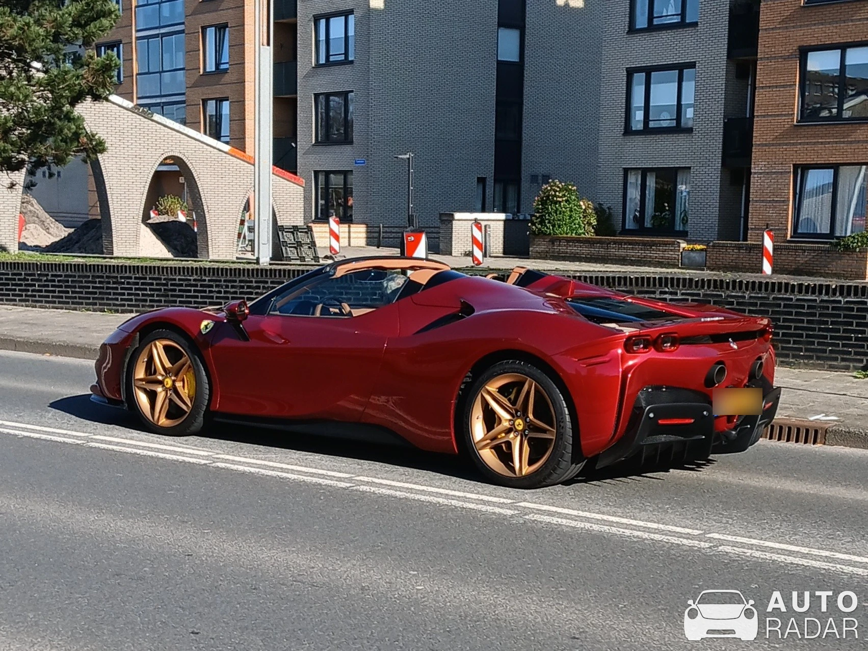 Ferrari SF90 Spider Novitec Rosso spotted in Hengelo