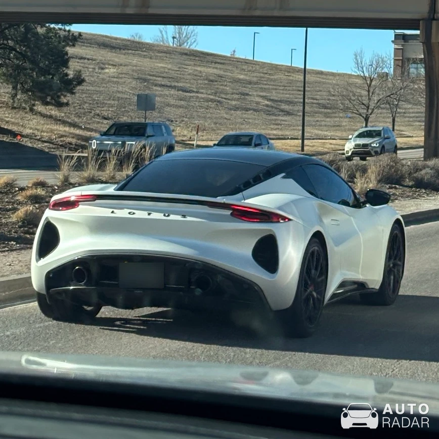 Lotus Emira V6 First Edition spotted in Castle Rock, United States