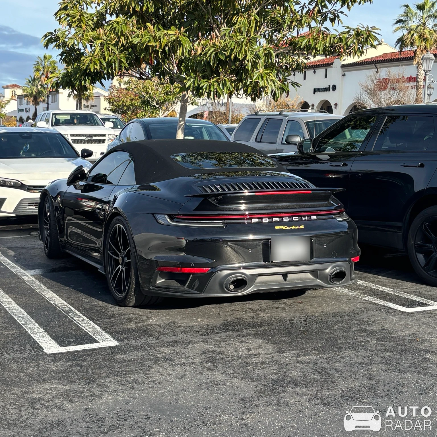 Porsche 992 Turbo S Cabriolet MkI spotted in San Clemente, United States