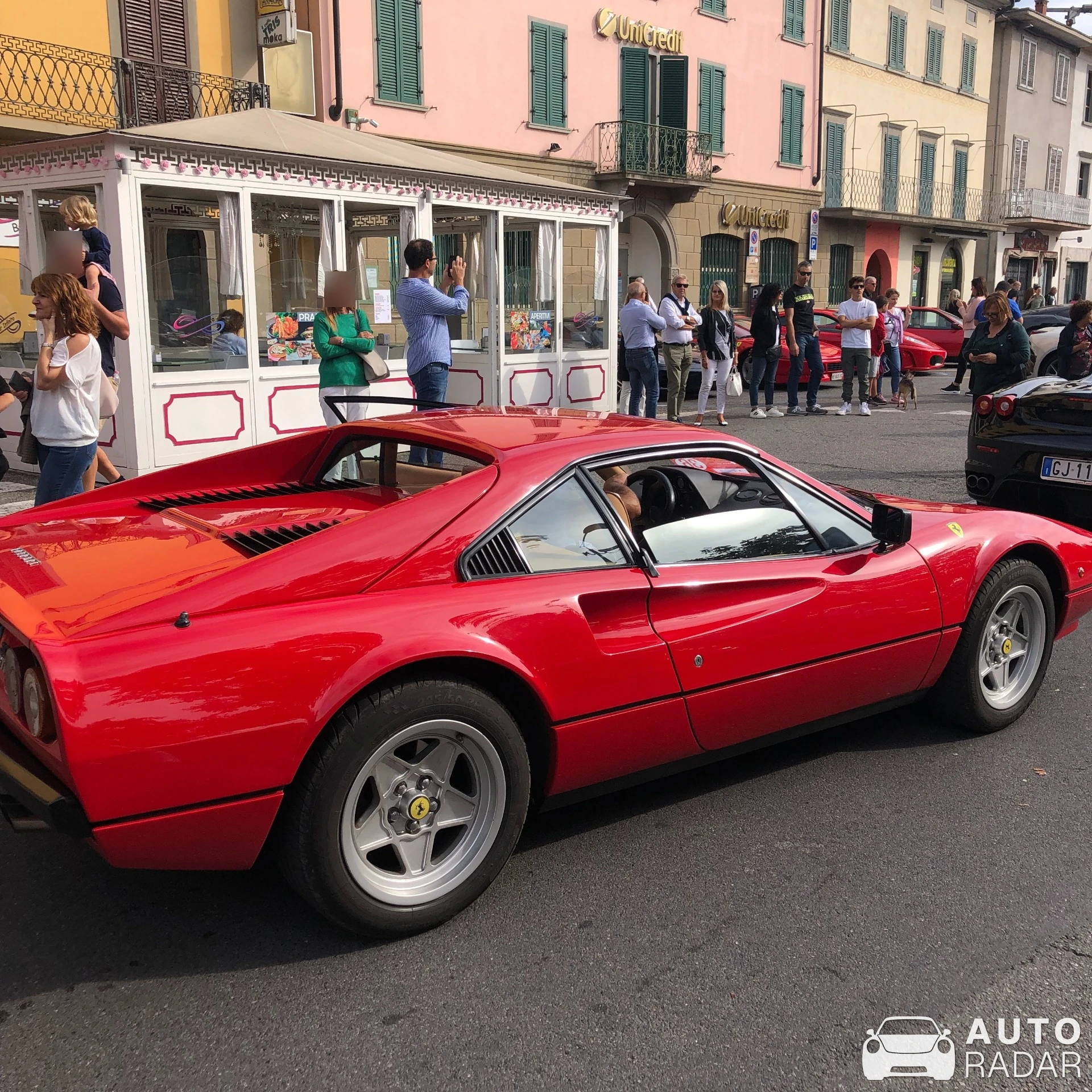 Ferrari 308 GTB spotted in Sarnico, Italy