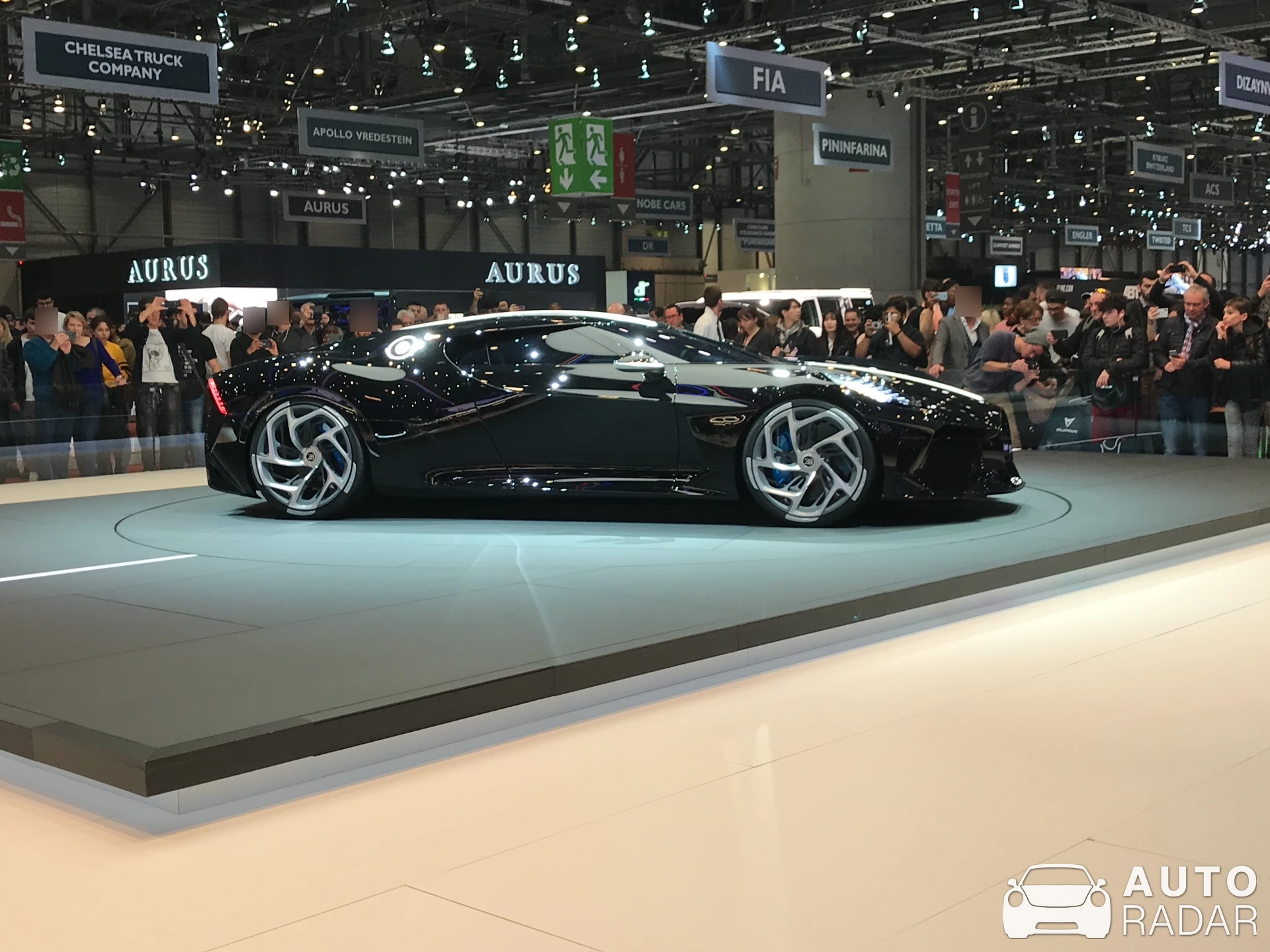 Bugatti La Voiture Noire spotted in Le Grand-Saconnex