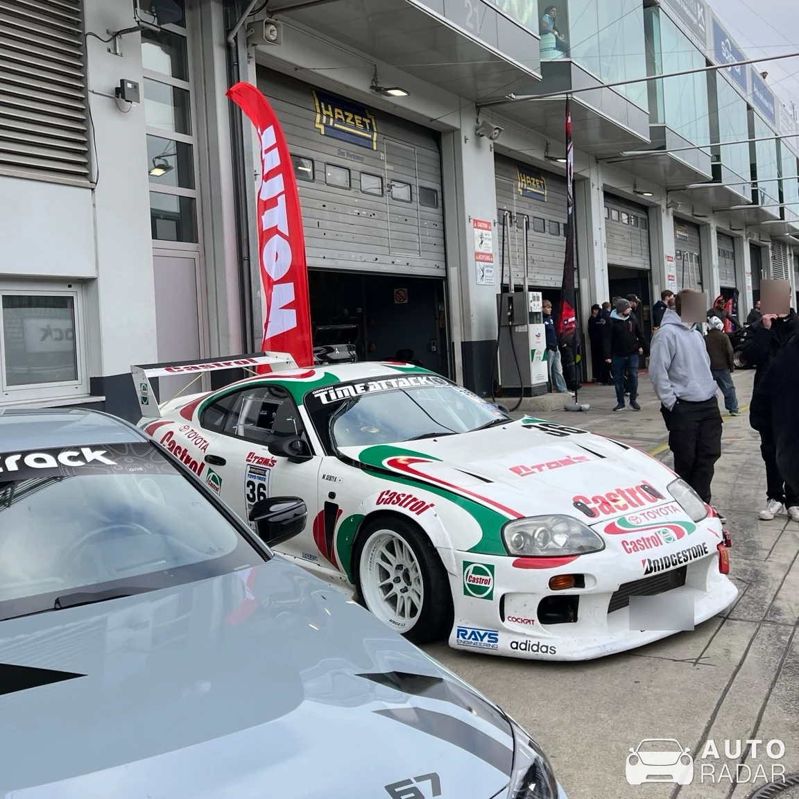 Toyota Castrol TOM‘s Supra GT spotted in Nürburg