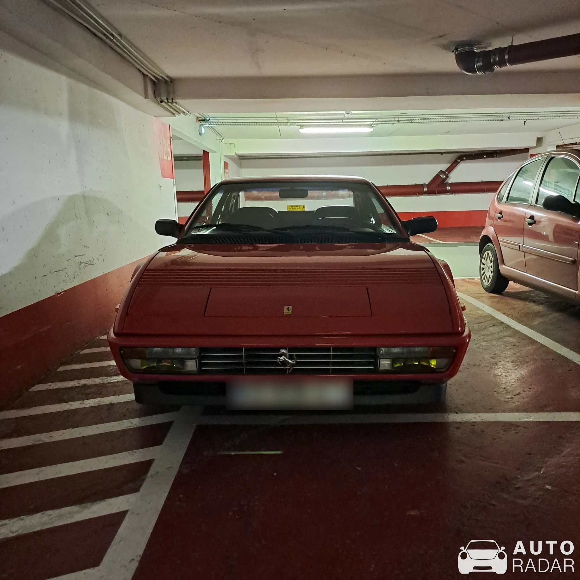 Ferrari Mondial 3.2 spotted in Paris, France