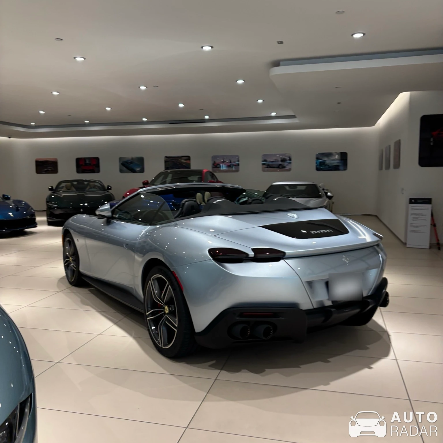 Ferrari Roma Spider spotted in Torrance, United States