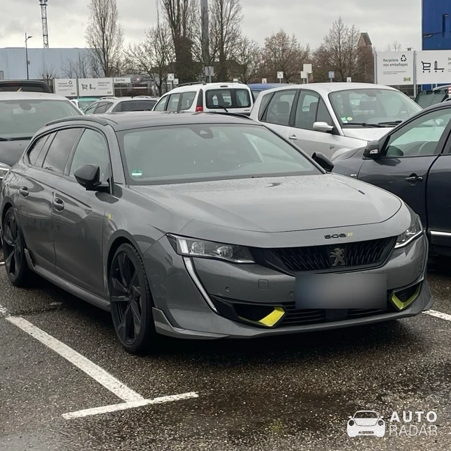 Peugeot 508 PSE spotted in Strasbourg