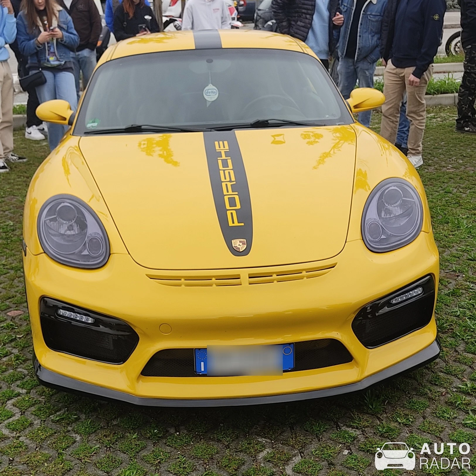 Porsche 981 Cayman GT4 spotted in Villesse, Italy
