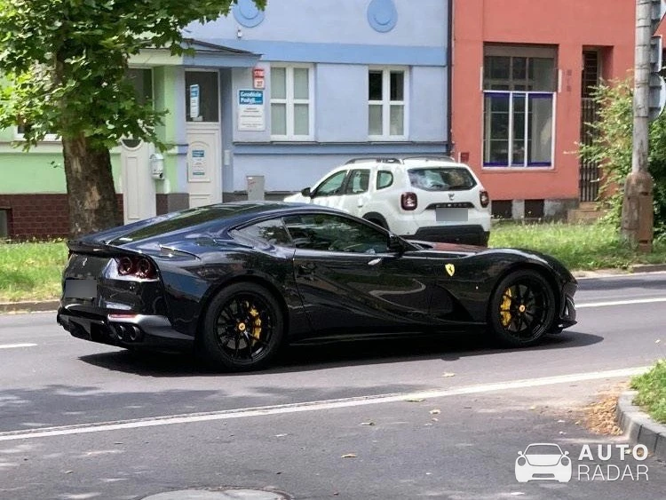 Ferrari 812 Superfast spotted in Okres Znojmo, Czechia