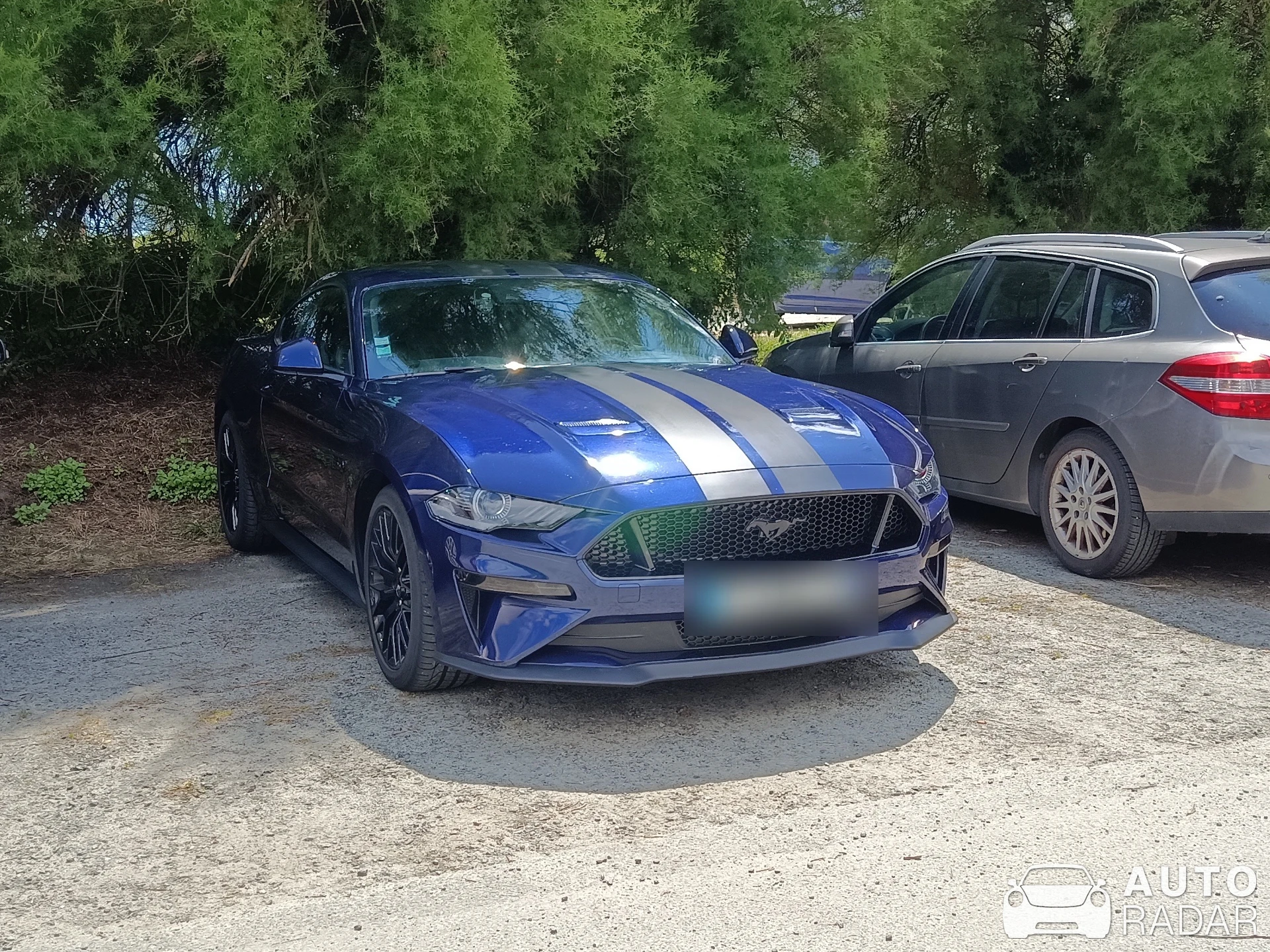 Ford Mustang GT 2018 spotted in Combrit, France