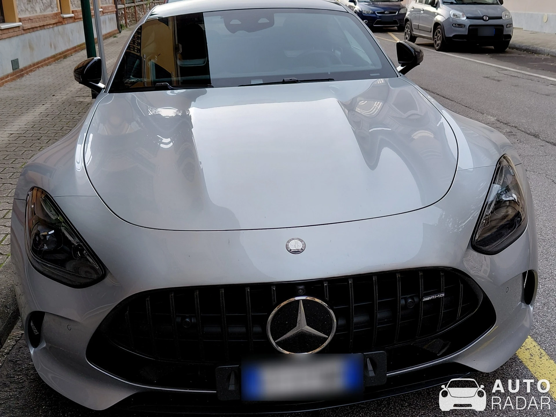 Mercedes-AMG GT C190 spotted in Forte dei Marmi, Italy