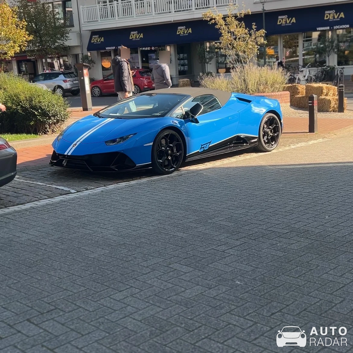 Lamborghini Huracán LP640-4 EVO Spyder 60th Anniversary spotted in Knokke-Heist, Belgium