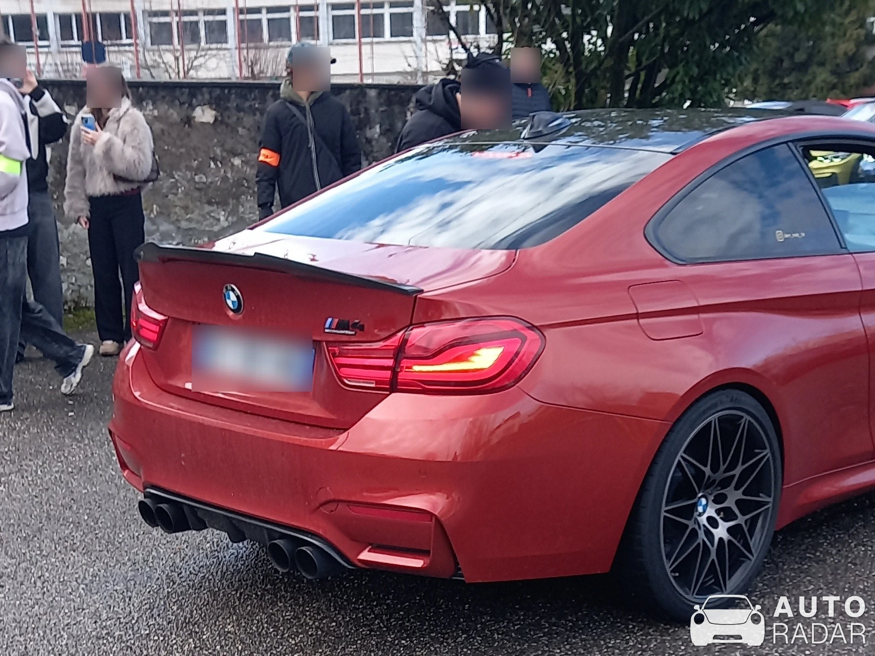 BMW M4 F82 Coupé Competition spotted in Annecy, France