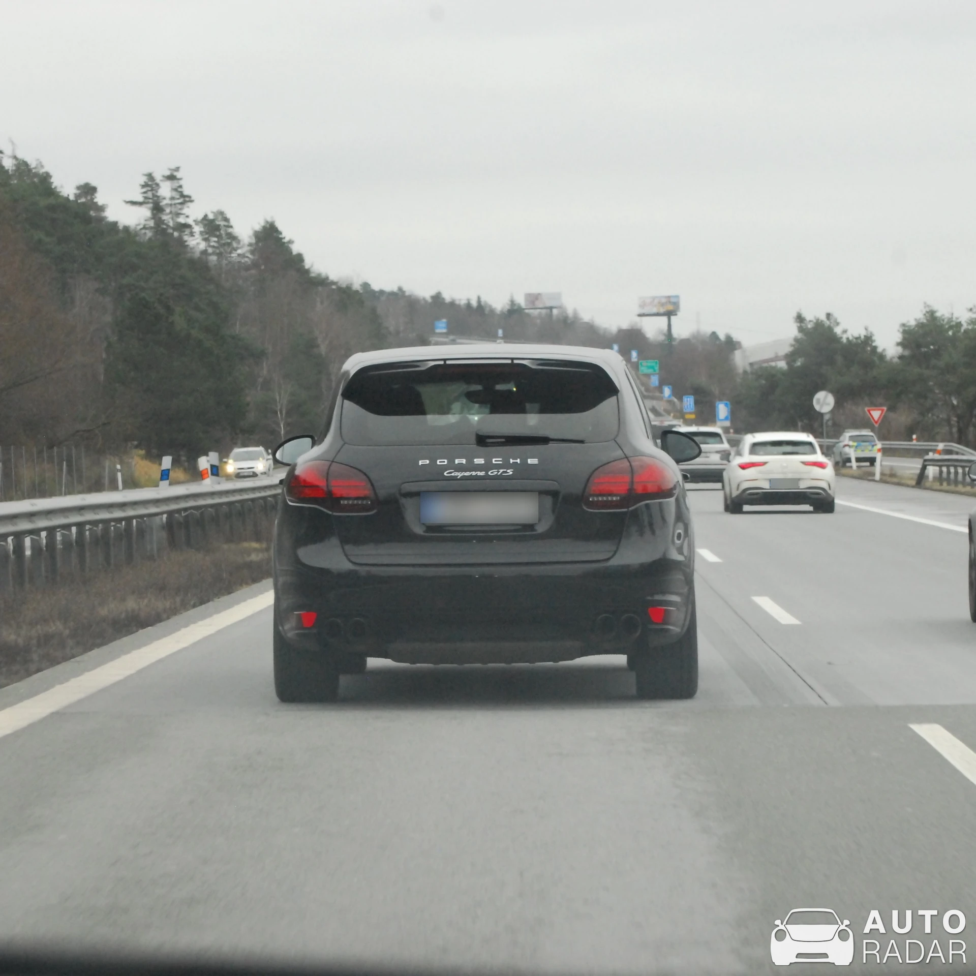 Porsche Cayenne GTS spotted in Úsobí, Česko