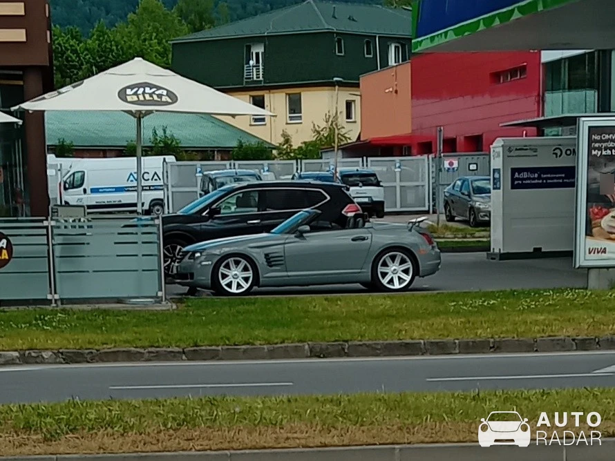 Chrysler Crossfire Roadster spotted in Žilina