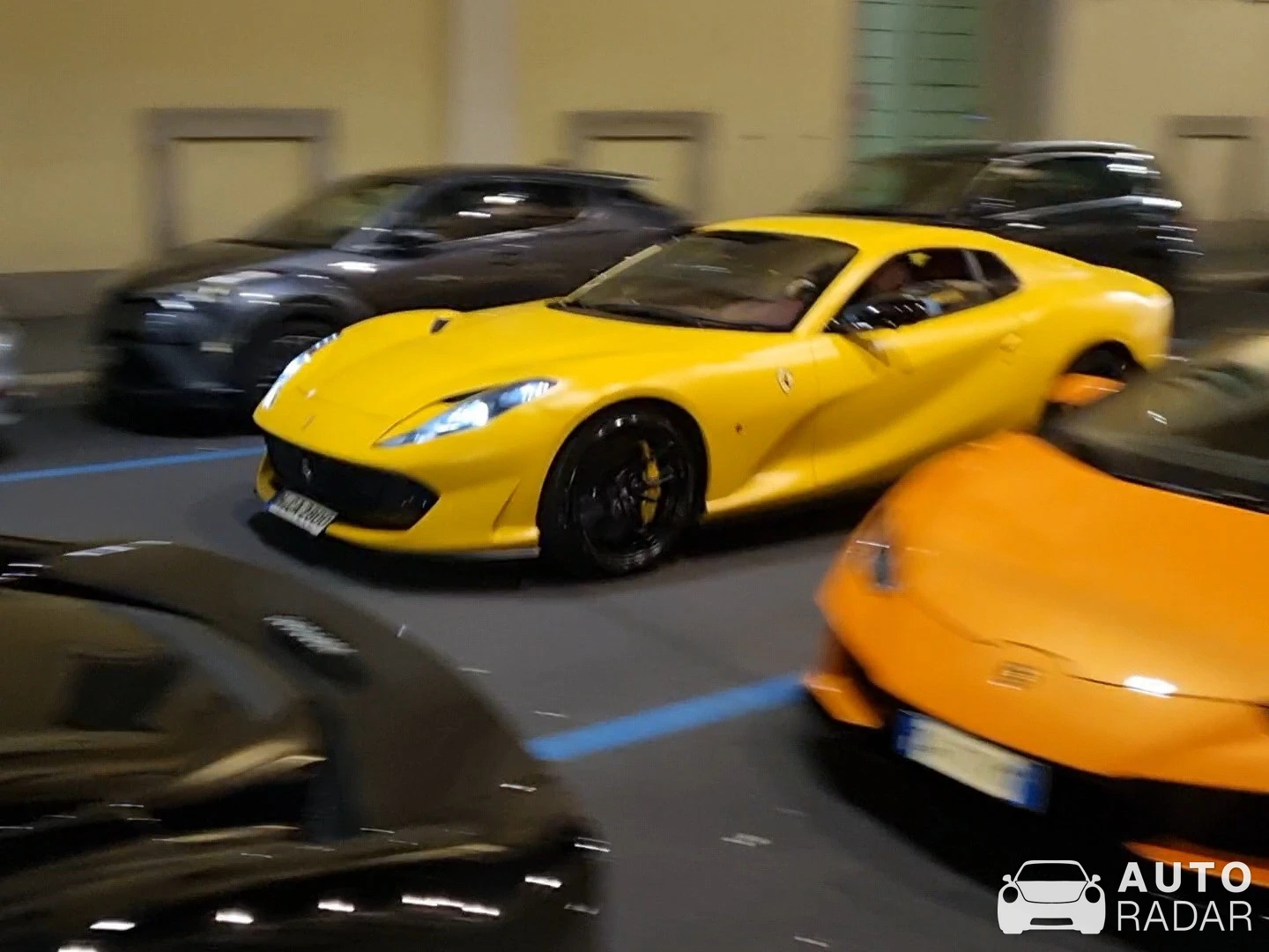 Ferrari 812 GTS spotted in Milano, Italia
