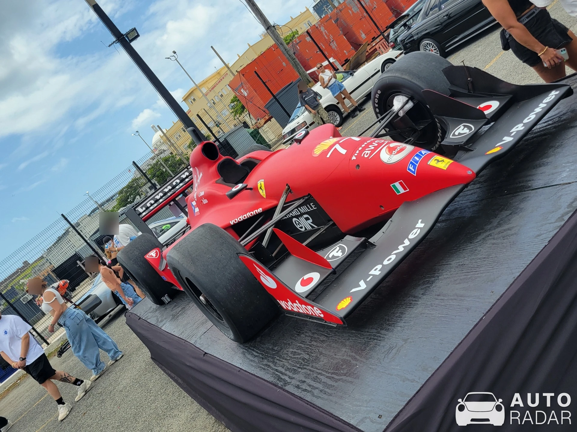 Ferrari 412 T1 spotted in San Juan