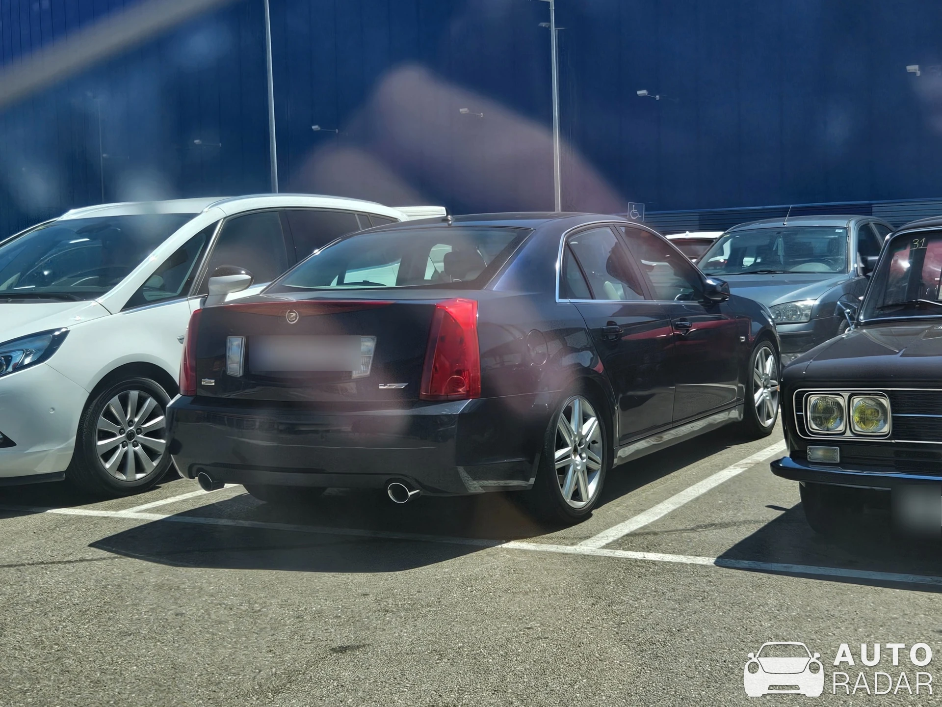 Cadillac BLS spotted in Zaragoza