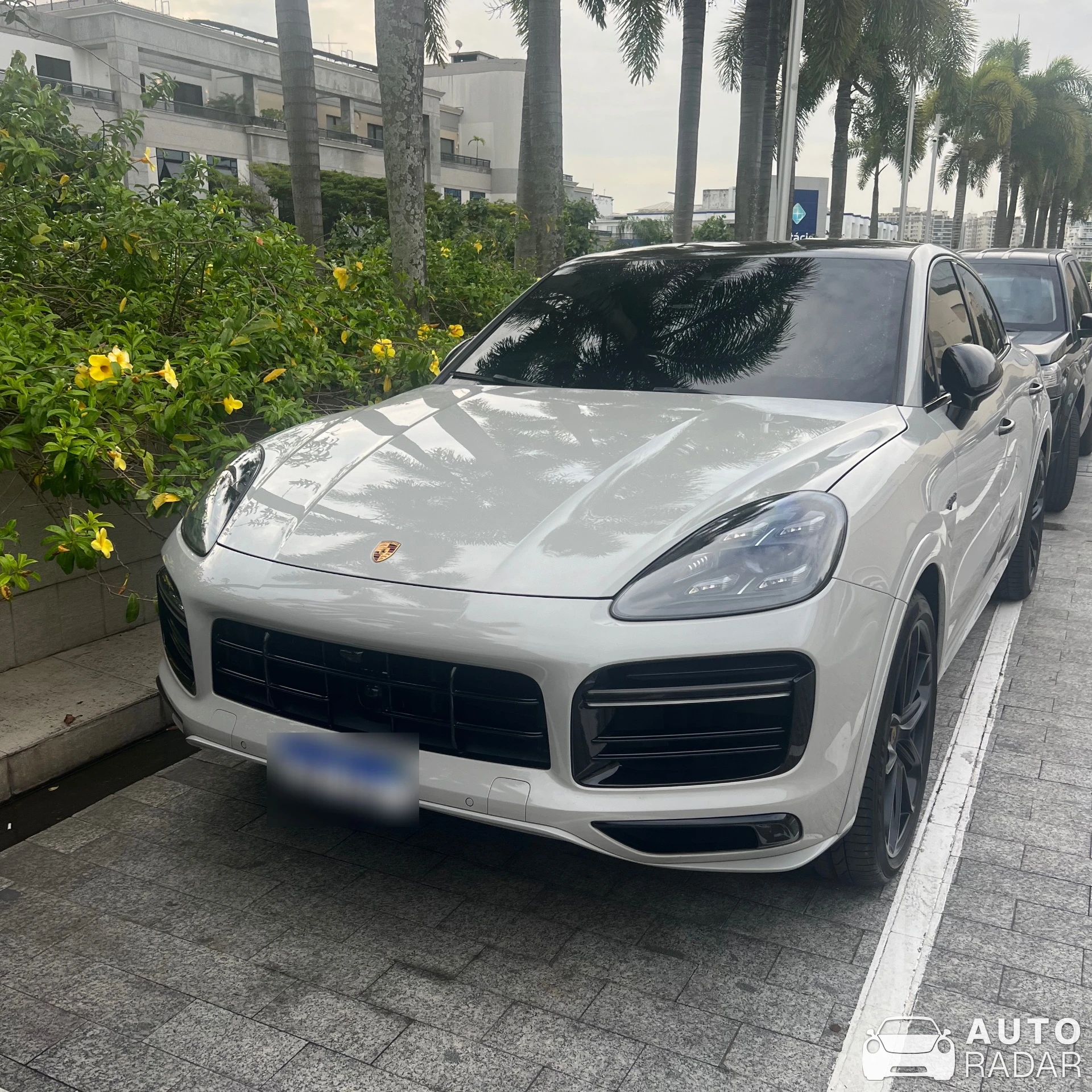 Porsche Cayenne Coupé Turbo S E-Hybrid spotted in Barra da Tijuca, Brazil