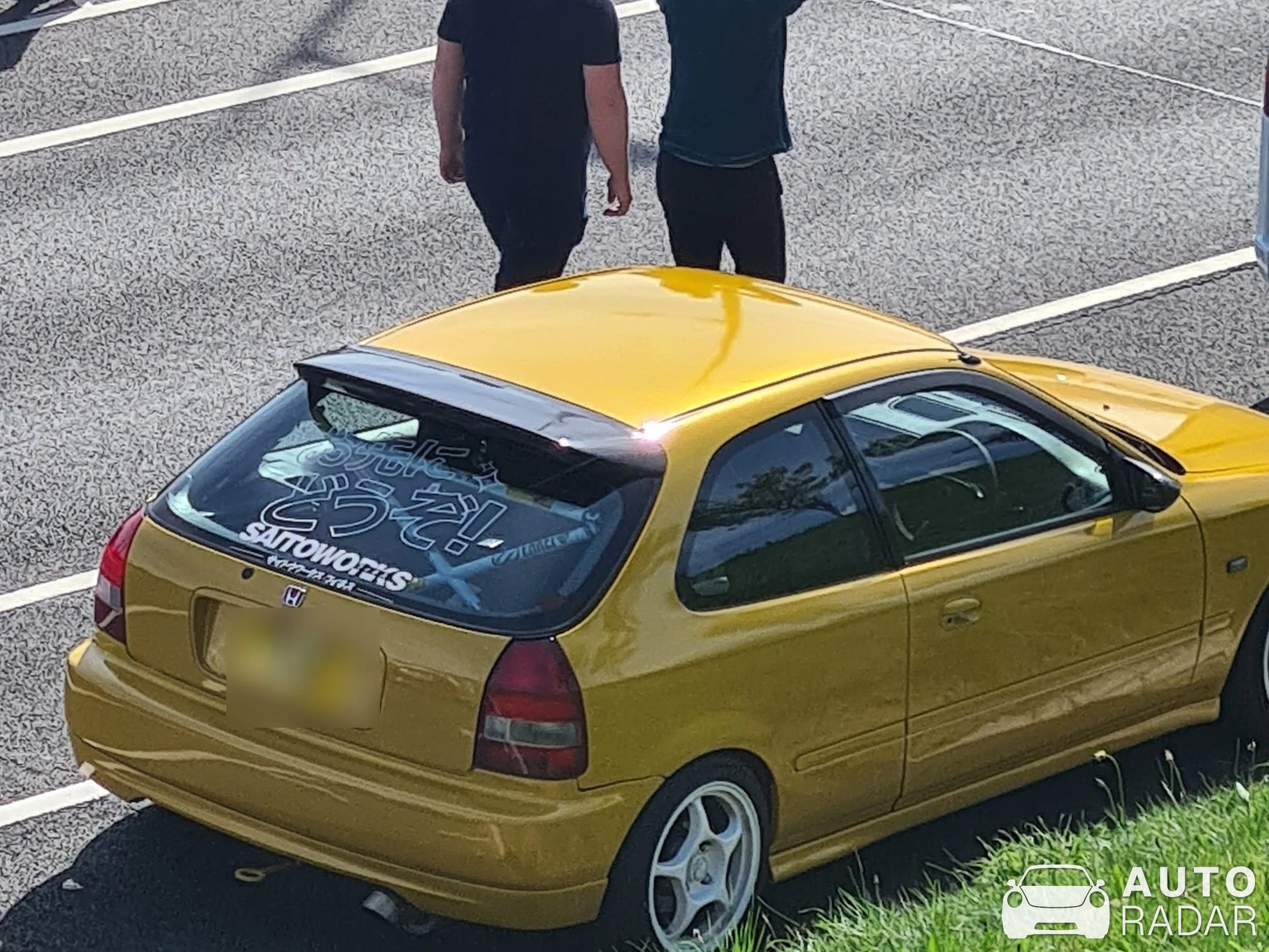 Honda Civic Type R 1996 spotted in Rhos on Sea, United Kingdom