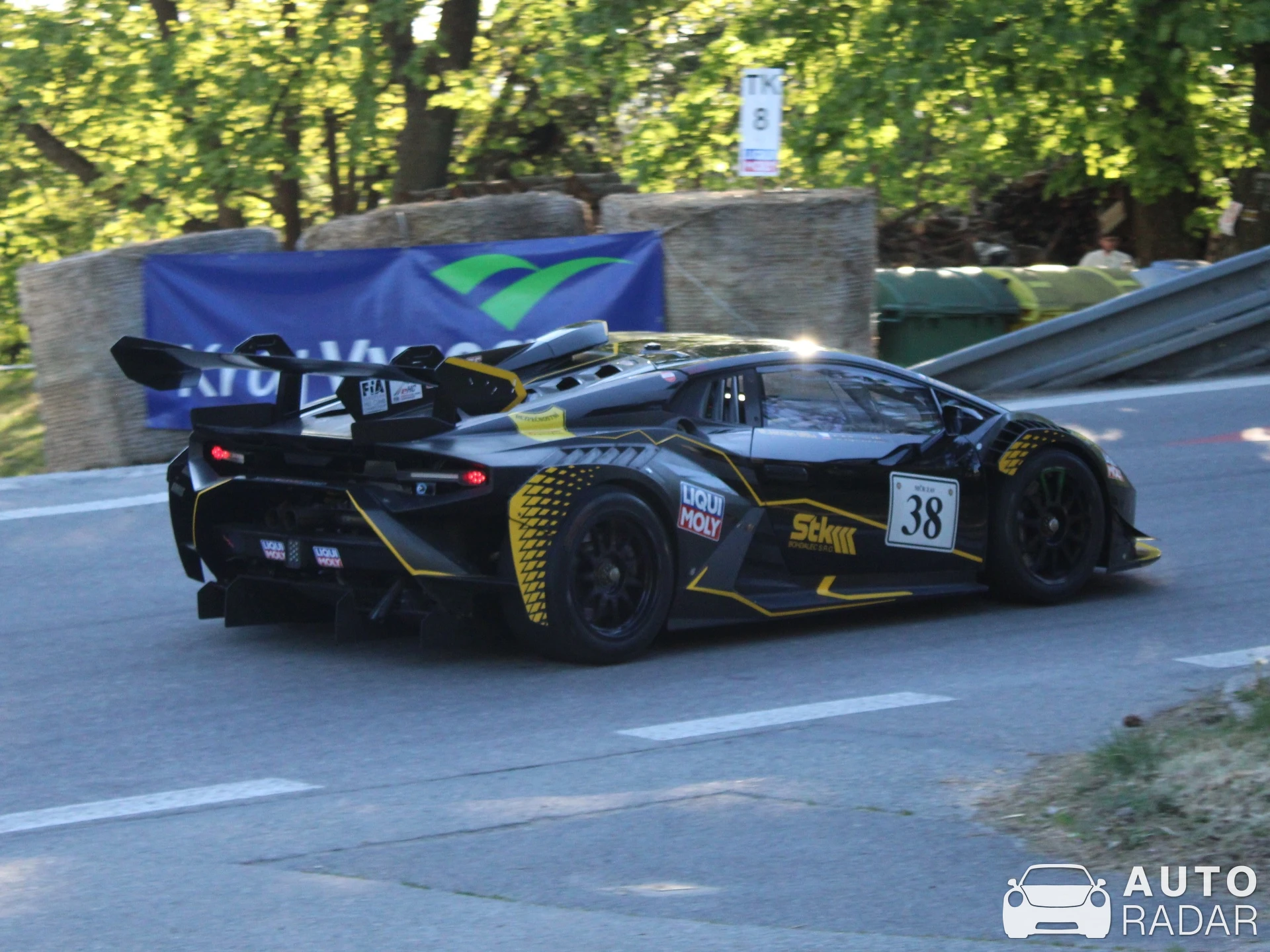 Lamborghini Huracán Super Trofeo EVO2 spotted in Náměšť nad Oslavou